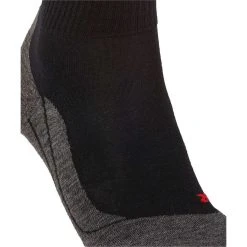 Falke TK5 Wander Wool Short Socks - Black Mix -Bown Of London shop falke tk5 wander wool short socks black mix 32206083