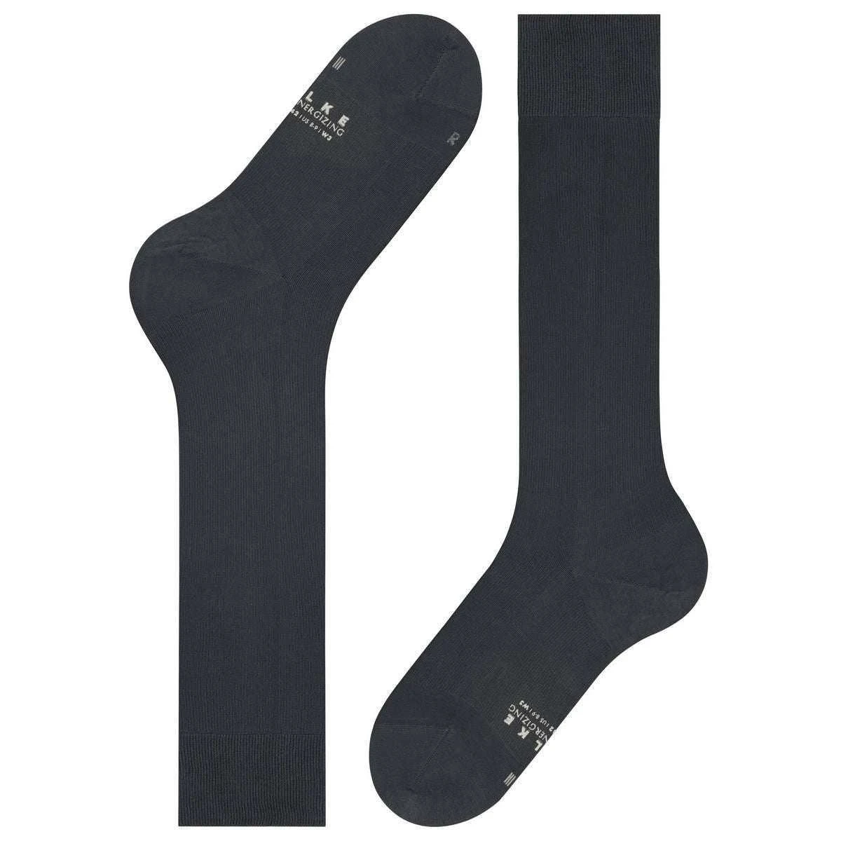 Falke Ultra Energizing W4 Knee High Socks - Anthracite Grey 7 Falke Ultra Energizing W4 Knee High Socks - Anthracite Grey - Image 5