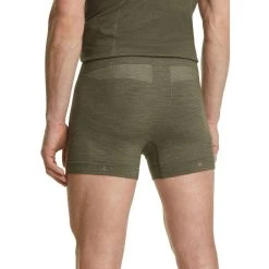 Falke Wool Tech Light Boxer Brief - Herb Green -Bown Of London shop falke wool tech light boxer brief herb green 32206254