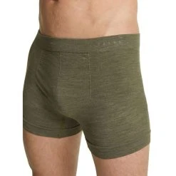 Falke Wool Tech Light Boxer Brief - Herb Green -Bown Of London shop falke wool tech light boxer brief herb green 32206256