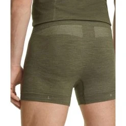 Falke Wool Tech Light Boxer Brief - Herb Green -Bown Of London shop falke wool tech light boxer brief herb green 32206258