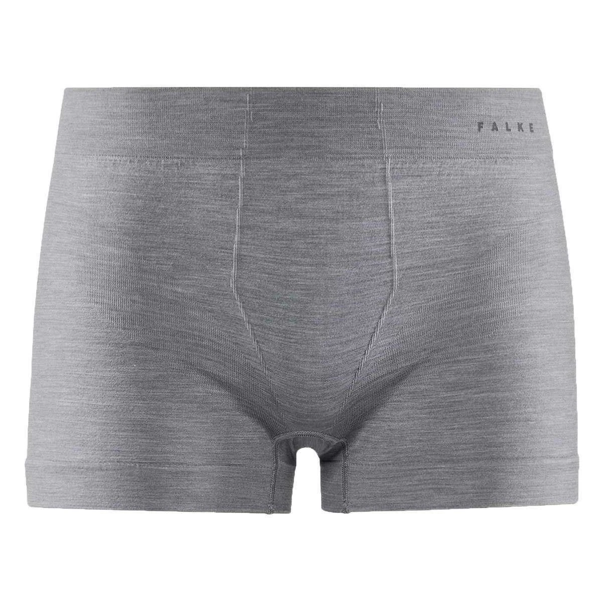 Falke Wool Tech Light Boxers - Grey Heather 3 Falke Wool Tech Light Boxers - Grey Heather