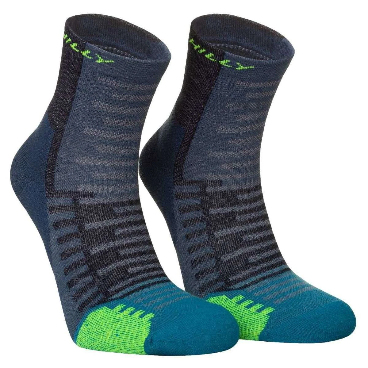 Hilly Active Anklet Min Socks - Denim/Teal 6 Hilly Active Anklet Min Socks - Denim/Teal - Image 4