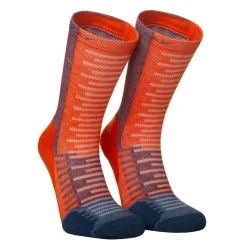 Hilly Active Crew Min Socks - Orange/Burgundy -Bown Of London shop hilly active crew min socks orangeburgundy 32213054