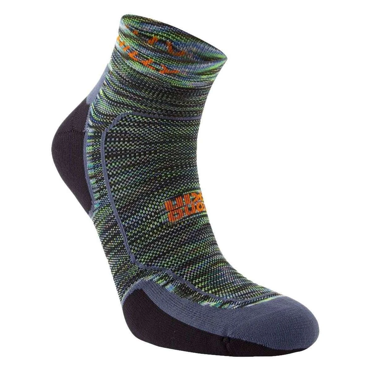 Hilly Active Quarter Min Socks - Chameleon/Black Hilly Active Quarter Min Socks - Chameleon/Black -Bown Of London shop hilly active quarter min socks chameleonblack 31027844