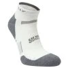 Hilly Supreme Quarter Socks - White/Grey Marl -Bown Of London shop hilly supreme quarter socks whitegrey marl 31027923