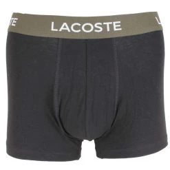 Lacoste Casual Contrasting Waistband 3 Pack Trunks - Black/Celosia/Marine -Bown Of London shop lacoste casual contrasting waistband 3 pack trunks blackcelosiamarine 31389136