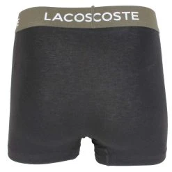 Lacoste Casual Contrasting Waistband 3 Pack Trunks - Black/Celosia/Marine -Bown Of London shop lacoste casual contrasting waistband 3 pack trunks blackcelosiamarine 31389138
