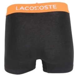 Lacoste Casual Contrasting Waistband 3 Pack Trunks - Black/Celosia/Marine -Bown Of London shop lacoste casual contrasting waistband 3 pack trunks blackcelosiamarine 31389141