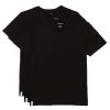 Lacoste Classic Crew Neck 3 Pack T-Shirts - Black 1 Lacoste Classic Crew Neck 3 Pack T-Shirts - Black -Bown Of London shop lacoste classic crew neck 3 pack t shirts black 31957787