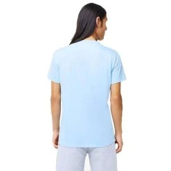 Lacoste Classic Pima Cotton T-Shirt - Overview Blue -Bown Of London shop lacoste classic pima cotton t shirt overview blue 31957803