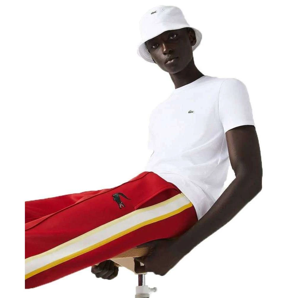 Lacoste Classic Pima Cotton T-Shirt - White 3 Lacoste Classic Pima Cotton T-Shirt - White - Image 2