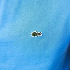 Lacoste Classic Pima T-Shirt - Argentine Blue -Bown Of London shop lacoste classic pima t shirt argentine blue 31484140