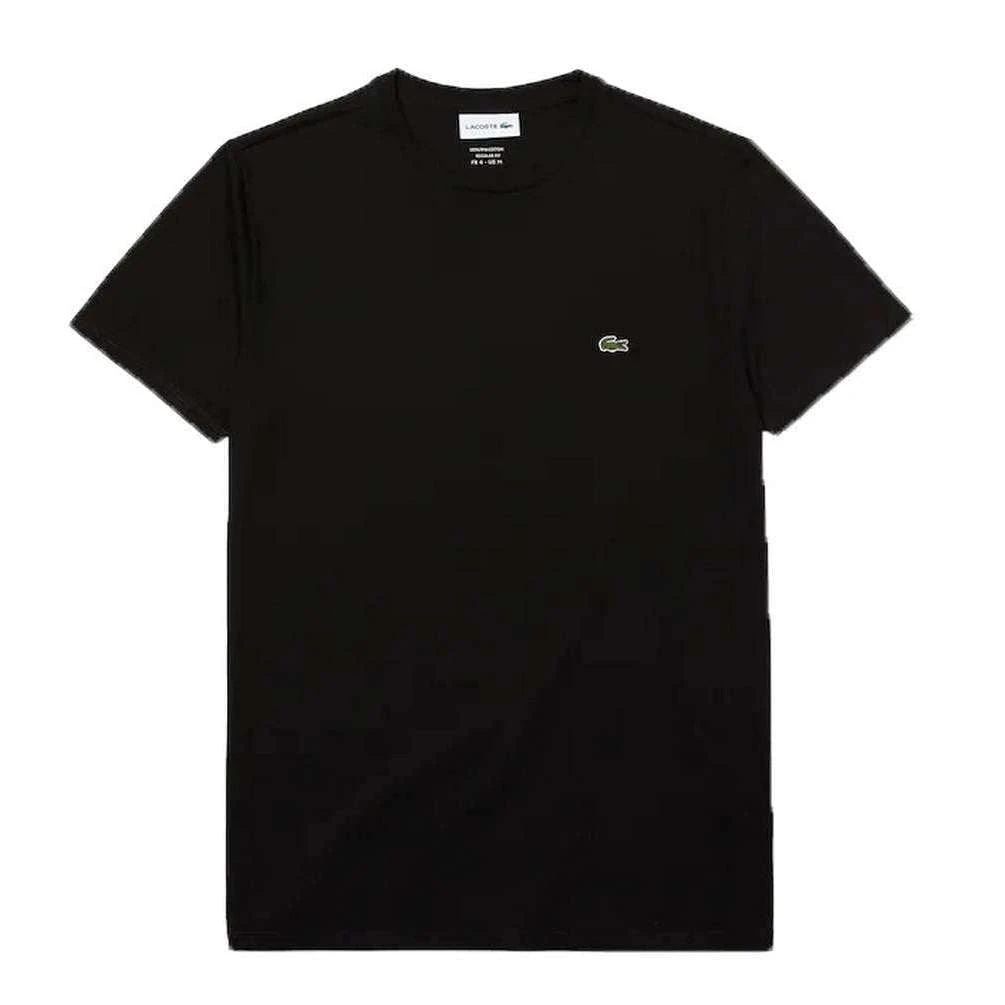 Lacoste Classic Pima T-Shirt - Black 3 Lacoste Classic Pima T-Shirt - Black
