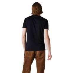 Lacoste Classic Pima T-Shirt - Black 9 Lacoste Classic Pima T-Shirt - Black -Bown Of London shop lacoste classic pima t shirt black 31030834