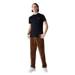 Lacoste Classic Pima T-Shirt - Black 10 Lacoste Classic Pima T-Shirt - Black -Bown Of London shop lacoste classic pima t shirt black 31030835