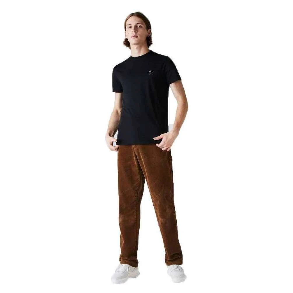 Lacoste Classic Pima T-Shirt - Black 6 Lacoste Classic Pima T-Shirt - Black - Image 4