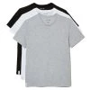 Lacoste Crew Neck 3 Pack T-Shirts - Black/Grey/White -Bown Of London shop lacoste crew neck 3 pack t shirts blackgreywhite 31957806