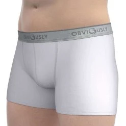 Obviously Classic Boxer Briefs 3 Inch Leg - White -Bown Of London shop obviously classic boxer briefs 3 inch leg white 31036015