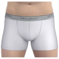 Obviously Classic Boxer Briefs 3 Inch Leg - White -Bown Of London shop obviously classic boxer briefs 3 inch leg white 31036016