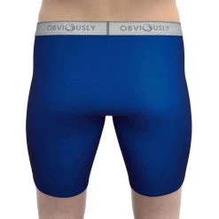 Obviously Classic Boxer Briefs 9 Inch Leg - Blue 11 Obviously Classic Boxer Briefs 9 Inch Leg - Blue -Bown Of London shop obviously classic boxer briefs 9 inch leg blue 31036027