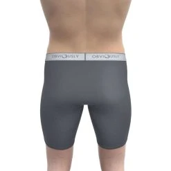 Obviously Classic Boxer Briefs 9 Inch Leg - Graphite -Bown Of London shop obviously classic boxer briefs 9 inch leg graphite 31036032