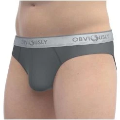 Obviously Comfort Hipster Briefs - Graphite -Bown Of London shop obviously comfort hipster briefs graphite 31036114