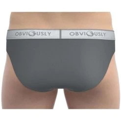 Obviously Comfort Hipster Briefs - Graphite -Bown Of London shop obviously comfort hipster briefs graphite 31036116