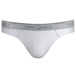 Obviously Comfort Hipster Briefs - White
