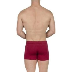 Obviously EliteMan Boxer Brief 3inch Leg - Maroon Red -Bown Of London shop obviously eliteman boxer brief 3inch leg maroon red 31957846