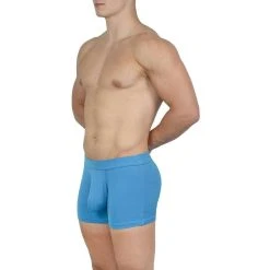 Obviously EliteMan Boxer Brief 3inch Leg - Maui Blue -Bown Of London shop obviously eliteman boxer brief 3inch leg maui blue 31957853