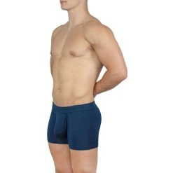 Obviously EliteMan Boxer Brief 3inch Leg - Midnight Navy -Bown Of London shop obviously eliteman boxer brief 3inch leg midnight navy 31957859