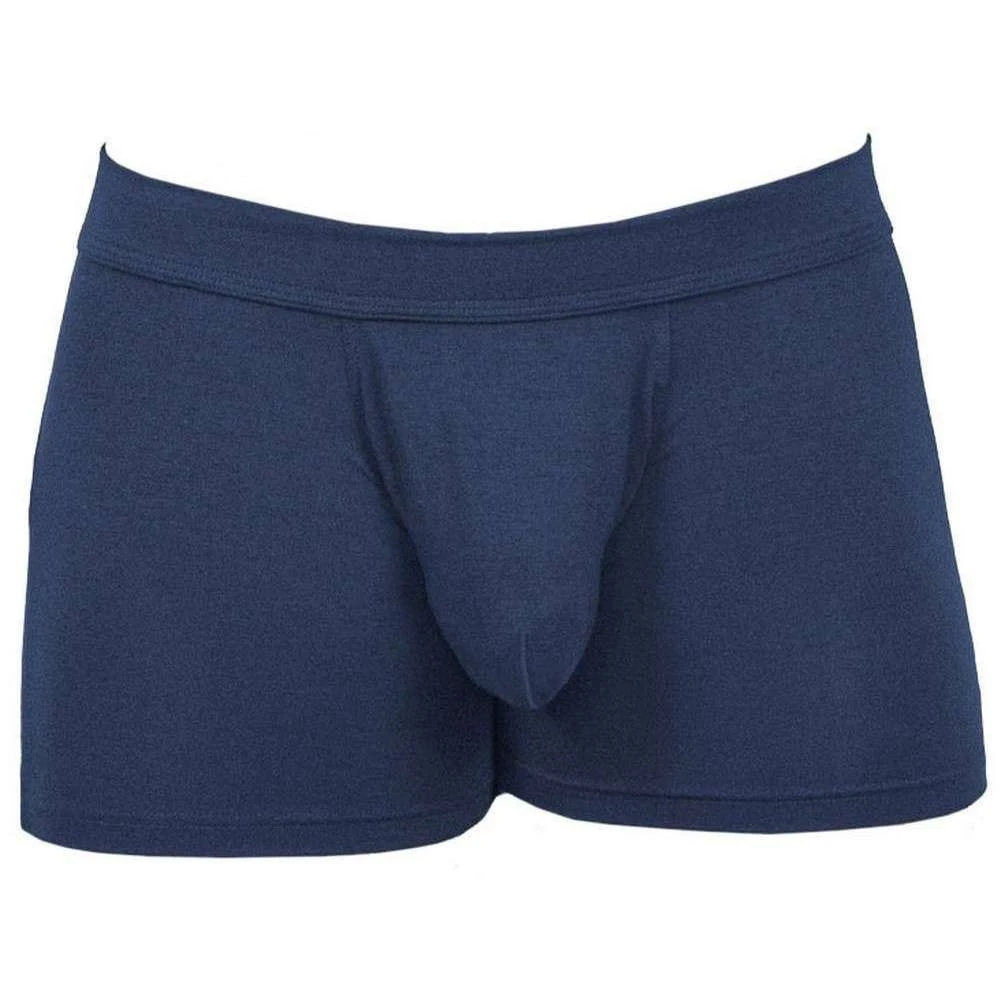 Obviously EliteMan Boxer Brief 3inch Leg - Navy 3 Obviously EliteMan Boxer Brief 3inch Leg - Navy