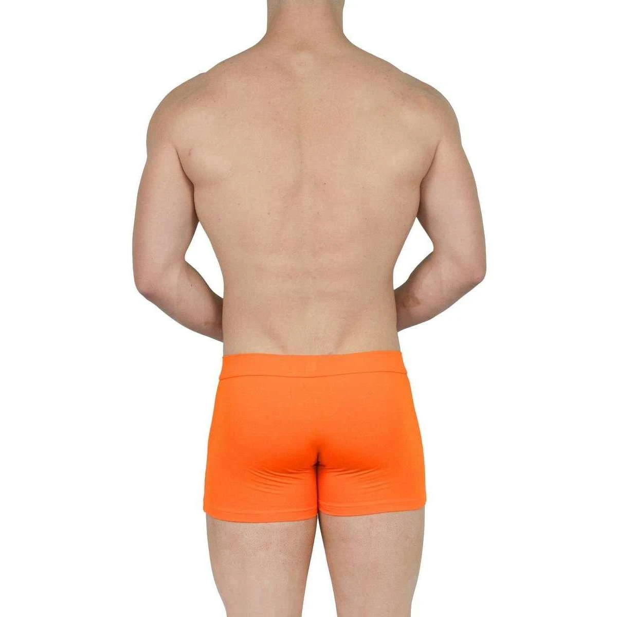 Obviously EliteMan Boxer Brief 3inch Leg - Orange 7 Obviously EliteMan Boxer Brief 3inch Leg - Orange - Image 5