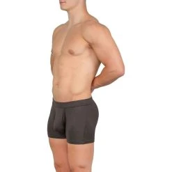Obviously EliteMan Boxer Brief 3inch Leg - Titanium Grey -Bown Of London shop obviously eliteman boxer brief 3inch leg titanium grey 31762889