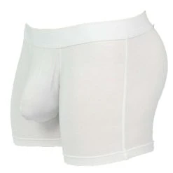 Obviously EliteMan Boxer Brief 3inch Leg - White -Bown Of London shop obviously eliteman boxer brief 3inch leg white 31957874