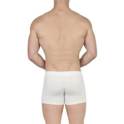 Obviously EliteMan Boxer Brief 3inch Leg - White -Bown Of London shop obviously eliteman boxer brief 3inch leg white 31957876