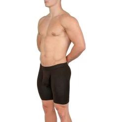 Obviously EliteMan Boxer Brief 6inch Leg - Black -Bown Of London shop obviously eliteman boxer brief 6inch leg black 31762898