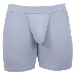 Obviously EliteMan Boxer Brief 6inch Leg - Ice Blue
