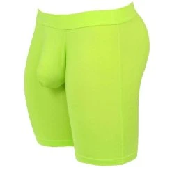 Obviously EliteMan Boxer Brief 6inch Leg - Lime -Bown Of London shop obviously eliteman boxer brief 6inch leg lime 31957880