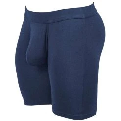 Obviously EliteMan Boxer Brief 6inch Leg - Navy -Bown Of London shop obviously eliteman boxer brief 6inch leg navy 31762912