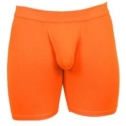 Obviously EliteMan Boxer Brief 6inch Leg - Orange