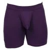 Obviously EliteMan Boxer Brief 6inch Leg - Purple -Bown Of London shop obviously eliteman boxer brief 6inch leg purple 31957908