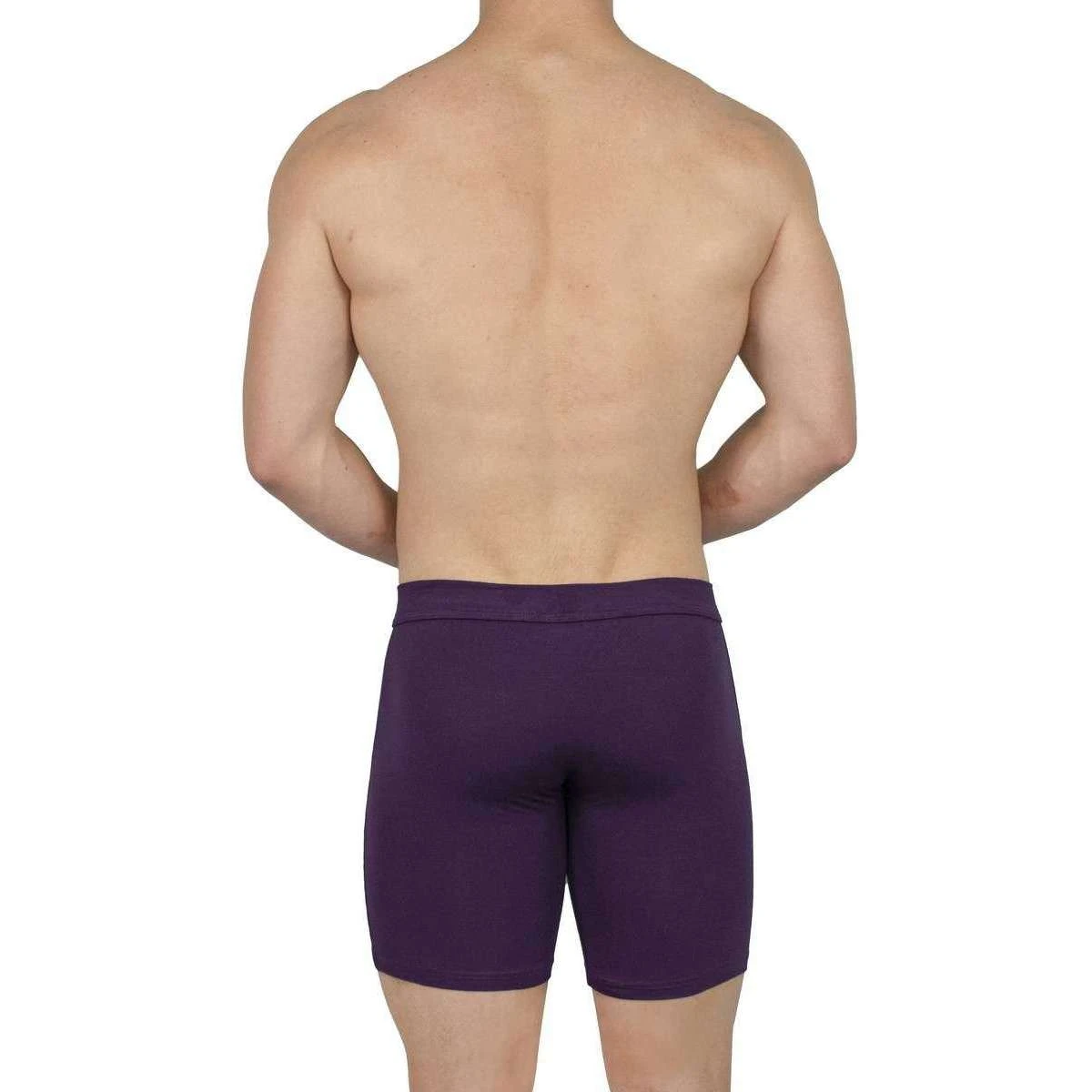 Obviously EliteMan Boxer Brief 6inch Leg - Purple 7 Obviously EliteMan Boxer Brief 6inch Leg - Purple - Image 5
