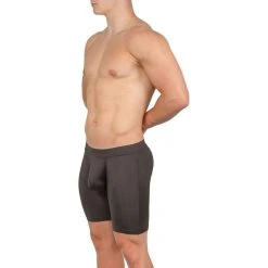 Obviously EliteMan Boxer Brief 6inch Leg - Titanium Grey -Bown Of London shop obviously eliteman boxer brief 6inch leg titanium grey 31762939