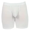 Obviously EliteMan Boxer Brief 6inch Leg - White 1 Obviously EliteMan Boxer Brief 6inch Leg - White -Bown Of London shop obviously eliteman boxer brief 6inch leg white 31957914