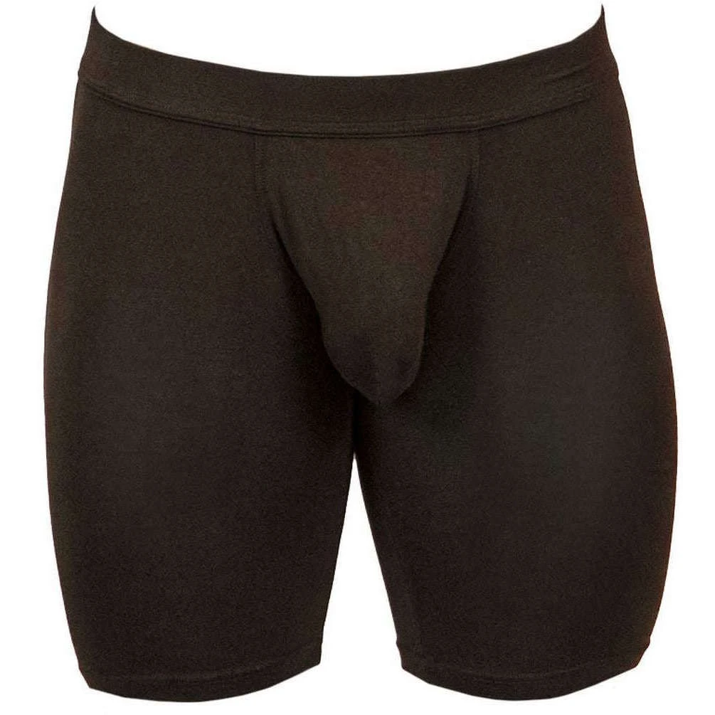 Obviously EliteMan Boxer Brief 9inch Leg - Black 3 Obviously EliteMan Boxer Brief 9inch Leg - Black