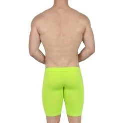 Obviously EliteMan Boxer Brief 9inch Leg - Lime -Bown Of London shop obviously eliteman boxer brief 9inch leg lime 31957924