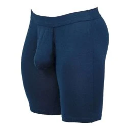 Obviously EliteMan Boxer Brief 9inch Leg - Midnight Navy -Bown Of London shop obviously eliteman boxer brief 9inch leg midnight navy 31957940