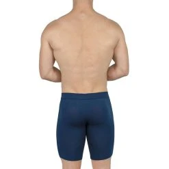 Obviously EliteMan Boxer Brief 9inch Leg - Midnight Navy -Bown Of London shop obviously eliteman boxer brief 9inch leg midnight navy 31957942